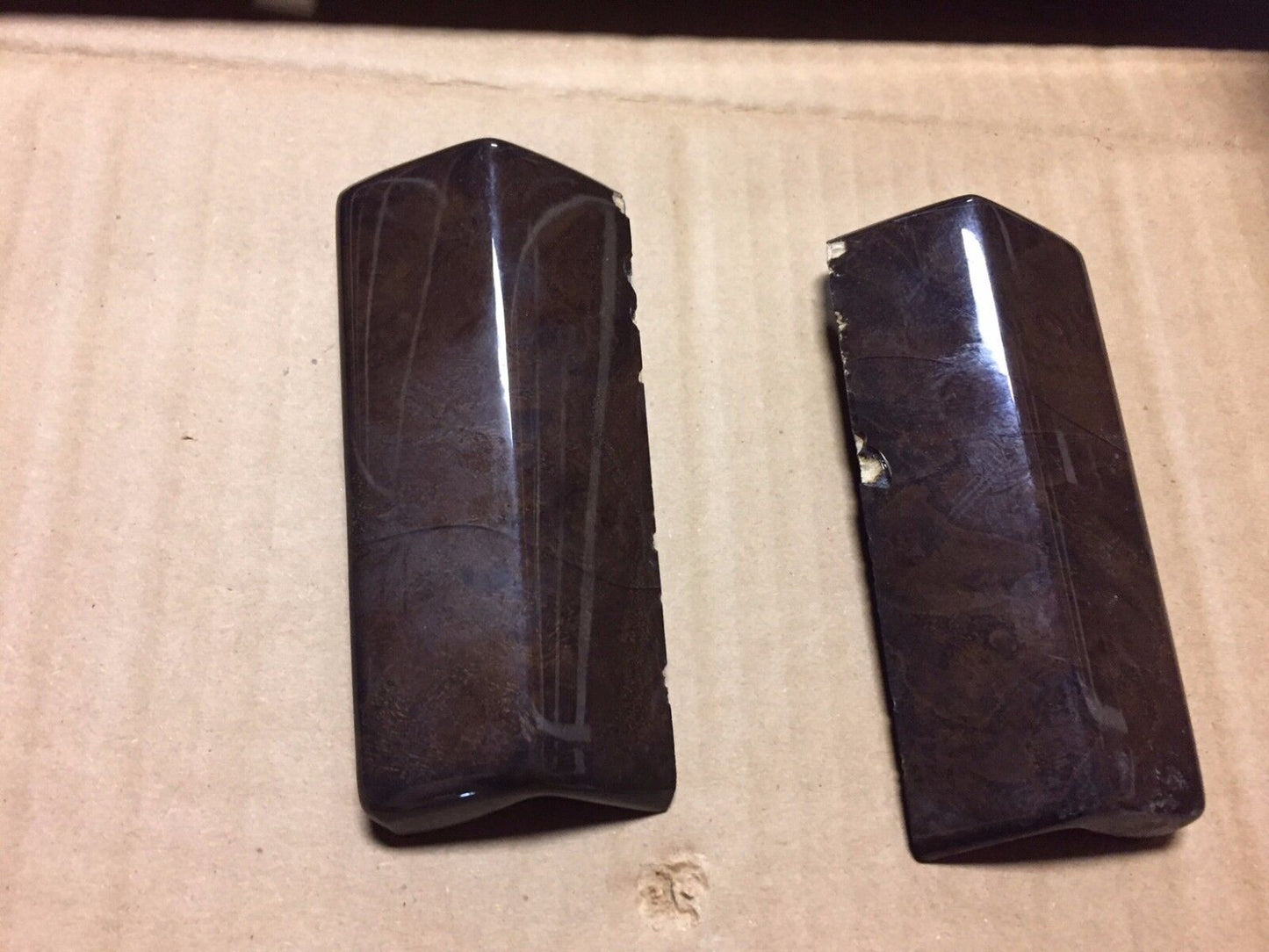 02 03 04 05 BMW 745i E65 Interior Dash Trim Center Console Wood Set OEM