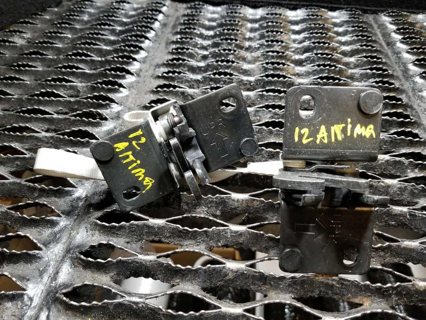 09 10 11 12 Nissan Altima Rear Seat Lock Latch 2pcs OEM 78k