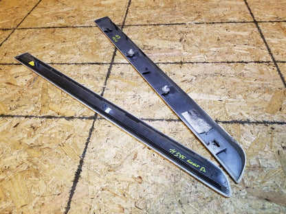 06 07 08 09 10 11 Volvo S40 Rear Left Driver Door Molding 2pcs OEM