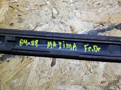 04 05 06 07 08 Nissan Maxima Front Left Driver Door Molding OEM