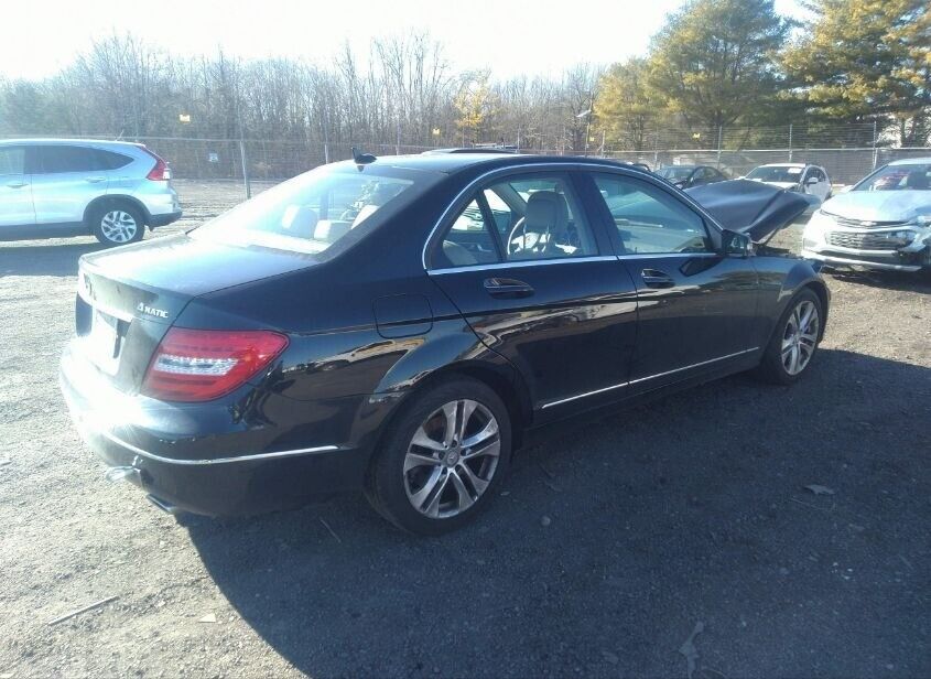 12 13 14 15 Mercedes C300 Rear Right Pass Side Door B Pillar Molding Trim OEM