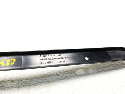 02 03 04 05 06 Mercedes Benz W203 C230 Coupe Rear Bumper Rail Bracket 2pcs OEM