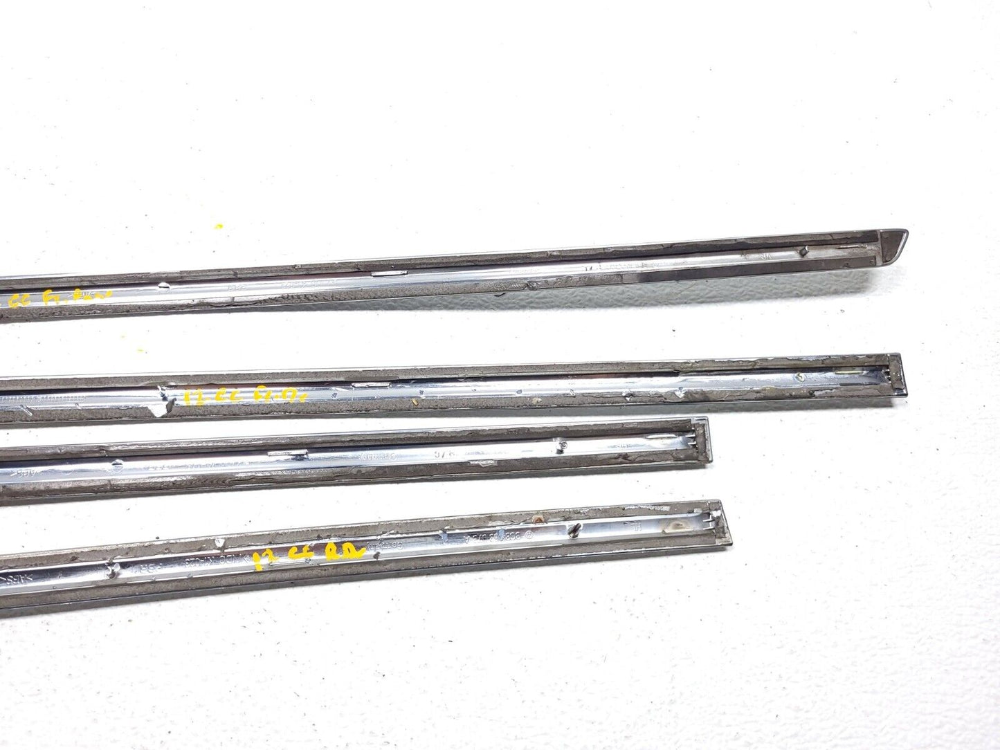 09 10 11 12 Volkswagen Cc Side Lower Door Cover Chrome Molding Set-4pcs OEM