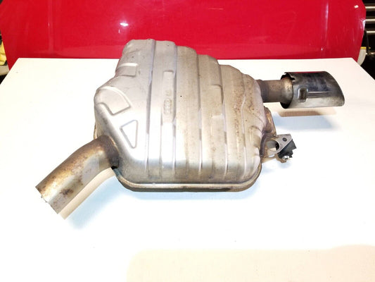 12 13 14 15 Audi A6 C7 3.0t Rear Exhaust Muffler Left Driver Side OEM