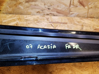 07 08 09 10 11 12 GMC Acadia Front Left Driver Side Door B Pillar Molding OEM