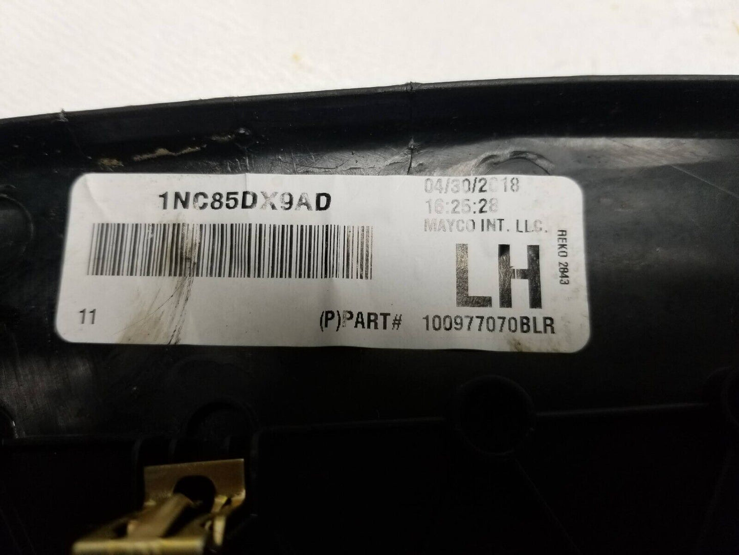 16 17 18 19 20 Dodge Durango Rear Left Dr Side Sill Scuff Plate Trim OEM