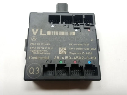 12 13 14 Mercedes-benz C300 Front Left Driver Door Control Module 2129003914 OEM