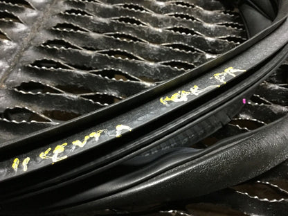07 08 09 10 11 12 Nissan Sentra Rear Left Dr Side Door Weather Strip Seal OEM D8