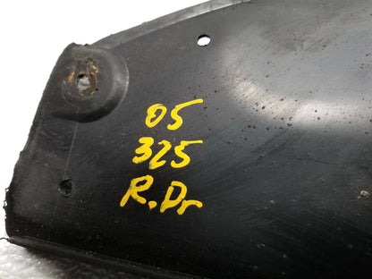 01 02 03 04 05 BMW E46 325xi Rear Left Driver Fender Liner Splash Guard OEM