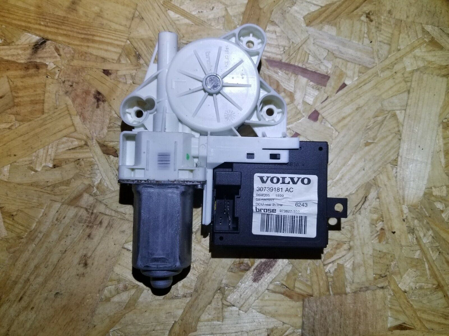 05 06 07 Volvo S40 Rear Left Driver Side Door Window Regulator Motor OEM