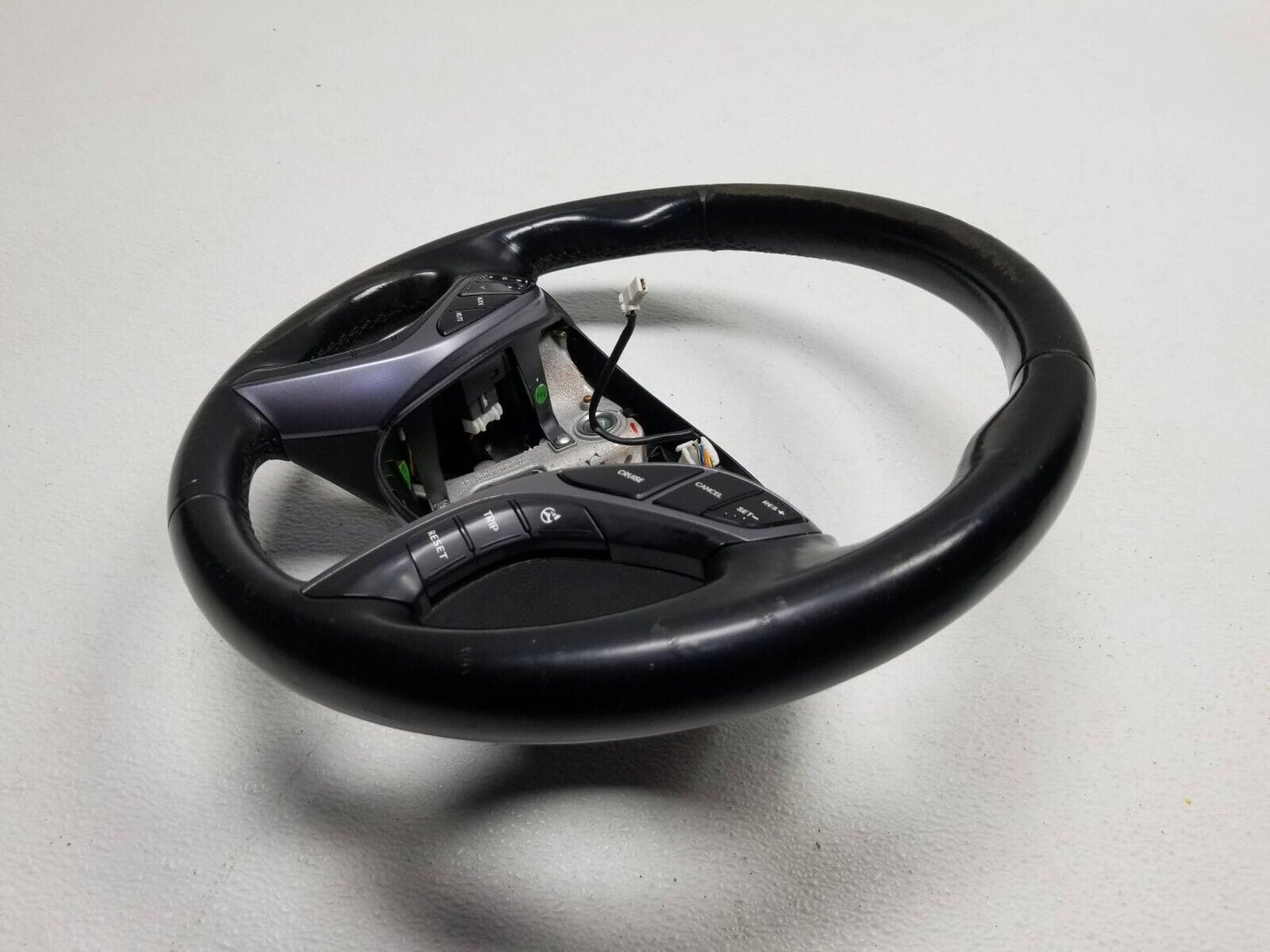 14 15 16 17 Hyundai Elantra Gt Steering Wheel Black Leather OEM