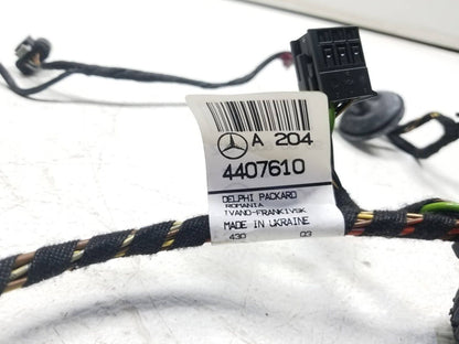 12 13 14 Mercedes-benz C300 Rear Left Driver Side Door Wire Wiring Harness OEM