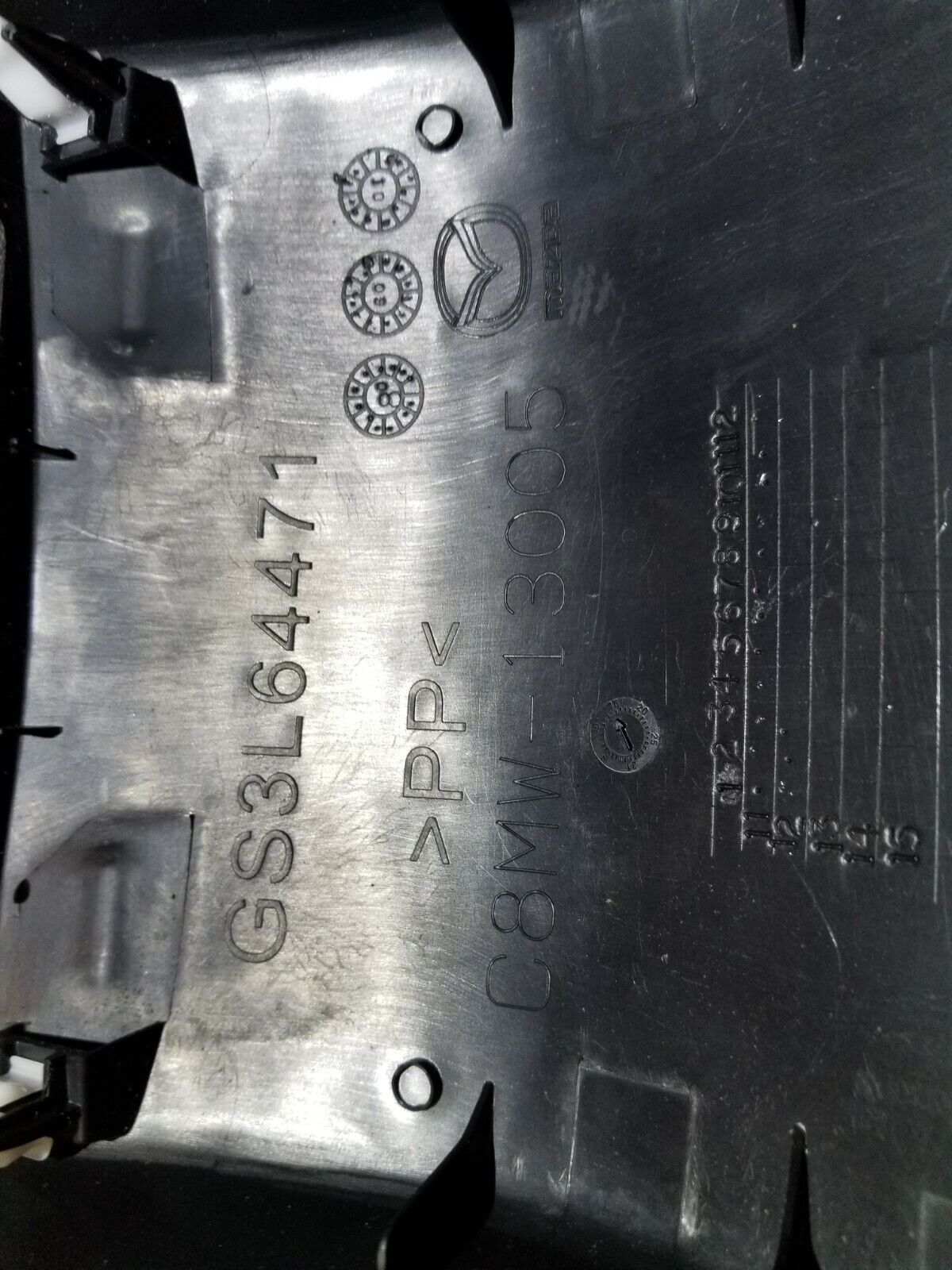 09 10 11 12 13 Mazda 6 Center Console Rear Back Trim Cover OEM