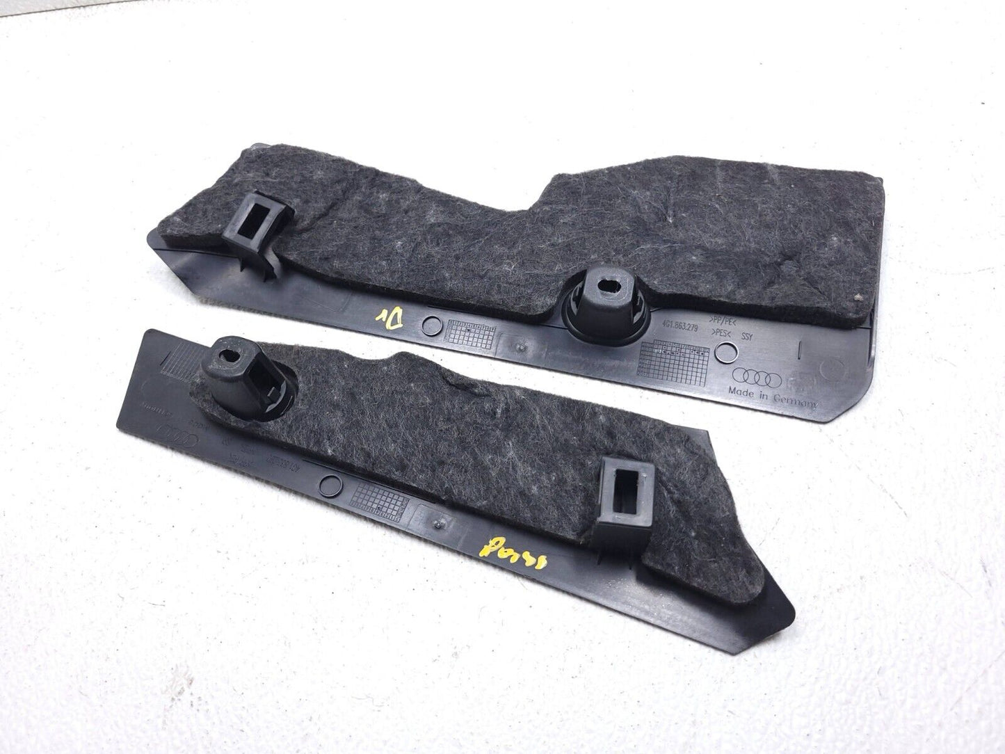 12 13 14 15 16 17 Audi A7 Dash Instrument Panel Cover Trim Cap Pair OEM