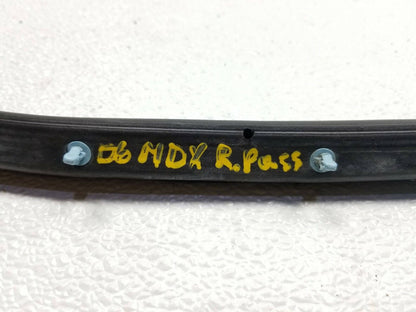 03 04 05 06 Acura MDX Rear Right Pass Door Weatherstrip Seal OEM 55k Miles