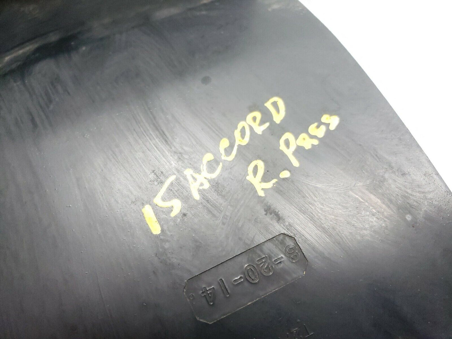 13 14 15 Honda Accord Rear Right Pass Splash Mud Flap OEM 87k Miles
