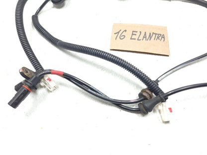 14 15 16 Hyundai Elantra Rear ABS Wheel Speed Sensor Lh&rh 2pcs OEM