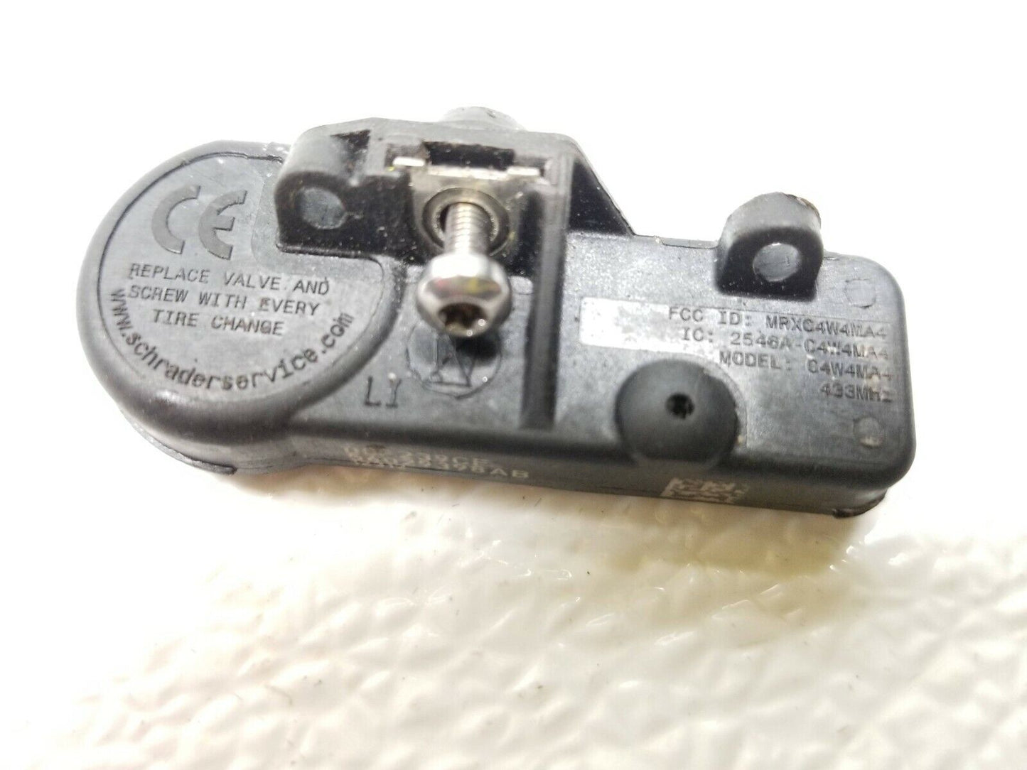 12 13 14 15 16 Fiat 500 Tpms Tire Pressure Monitor Sensor 4pcs 433mhz OEM