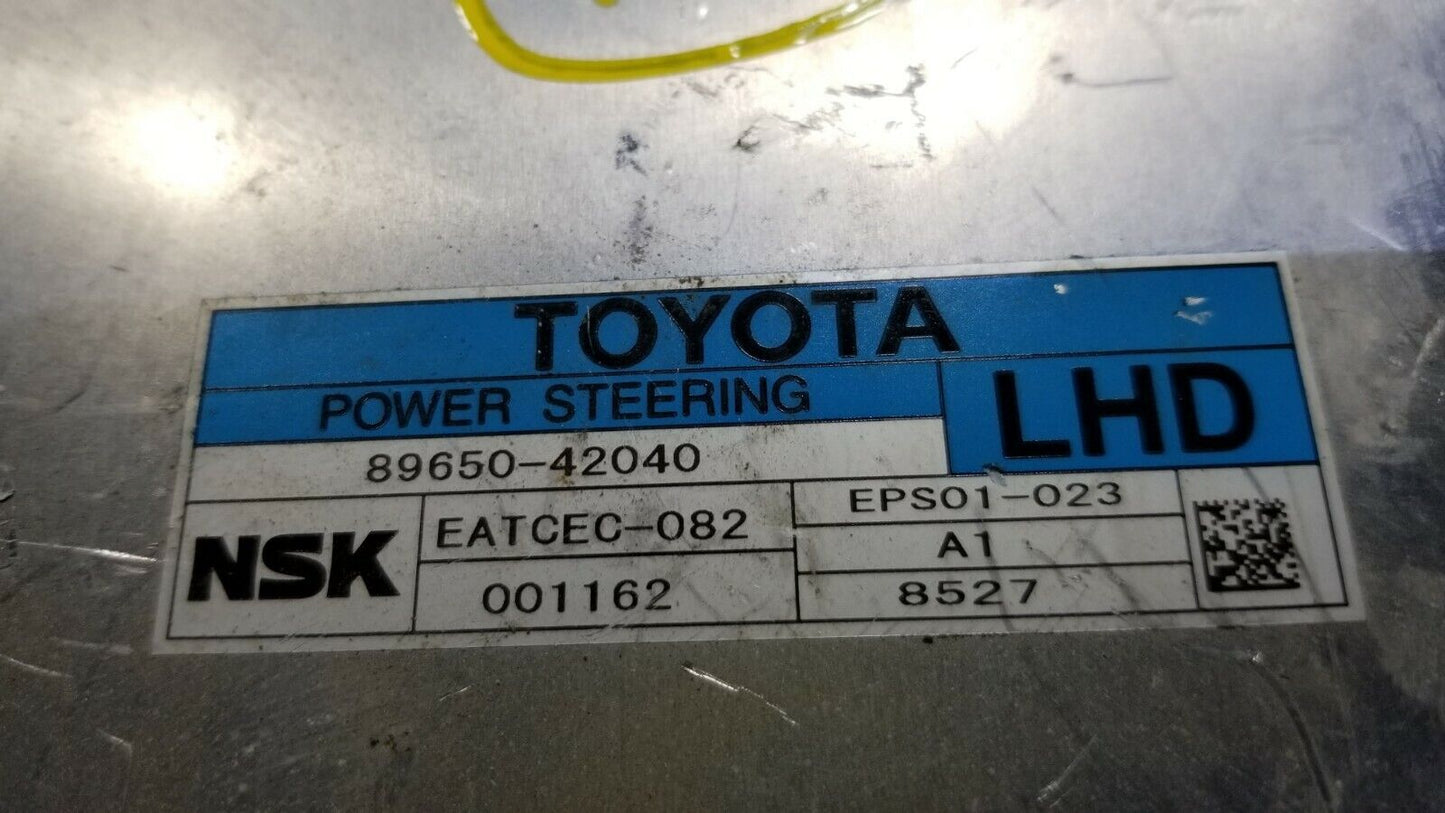 06 07 08 Toyota Rav4 89650-42040 Power Steering Control Module OEM N17