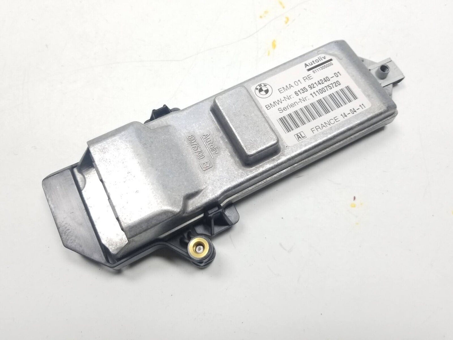 09 10 11 12 BMW 750li Front Seat Belt Control Module OEM