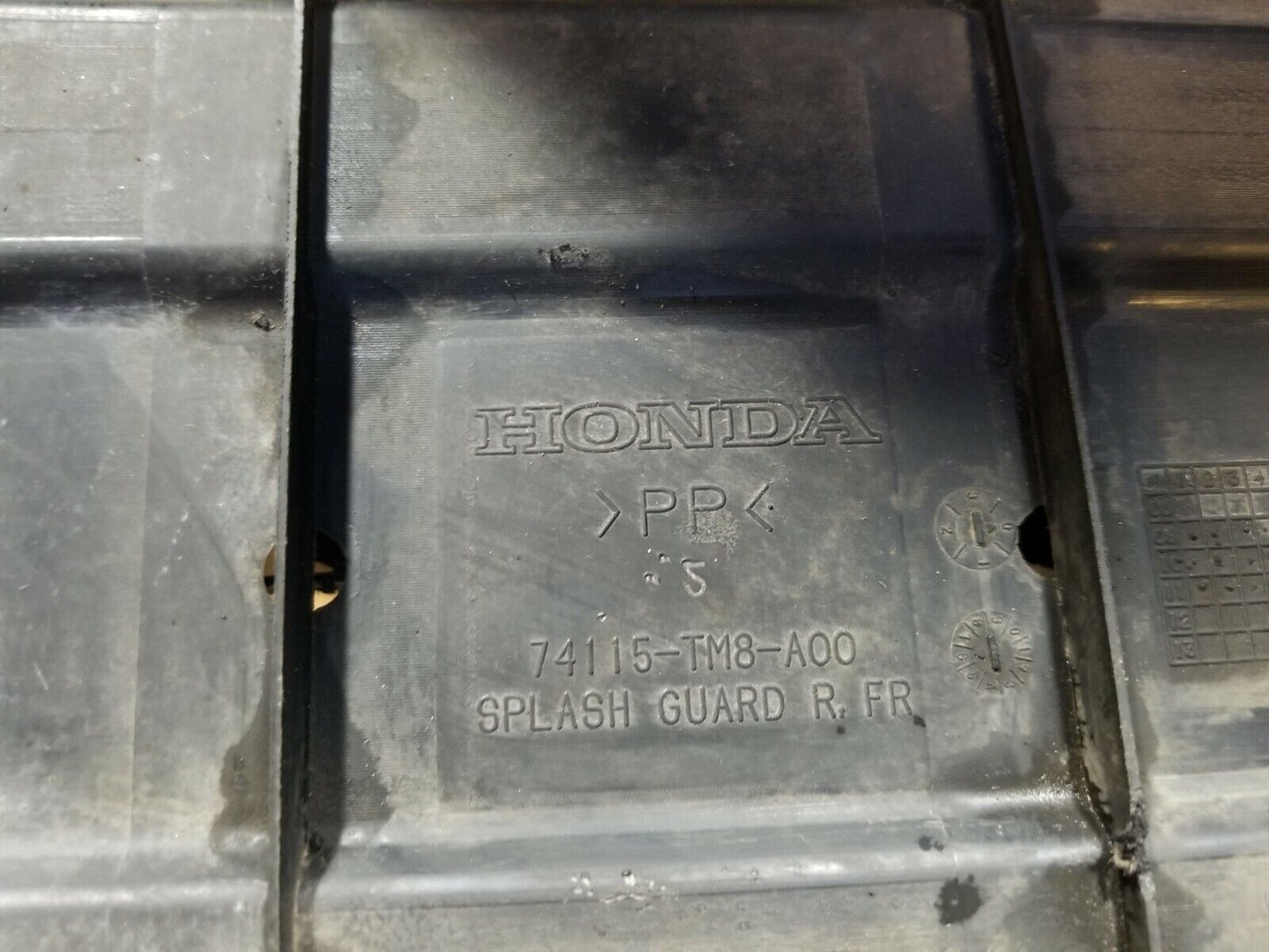 11 12 13 14 15 Honda Cr-z Front Right Pass Fander Quarter Panel Cover Shield OEM