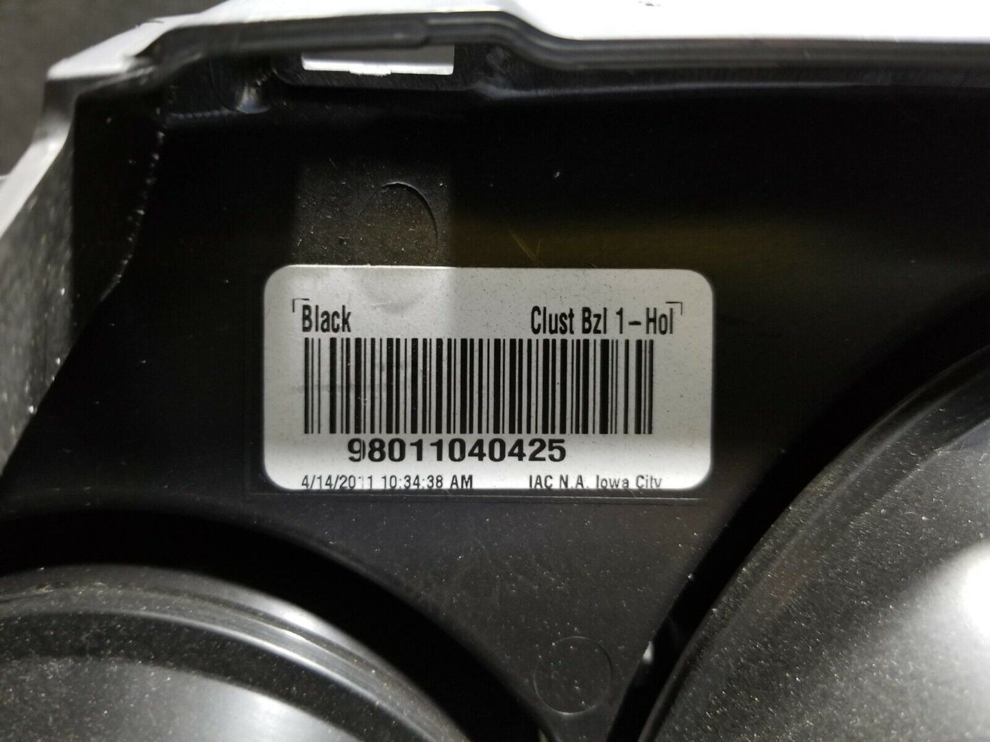2011 2012 Dodge Caliber Instrument Cluster Speedometr Gauges 89k OEM