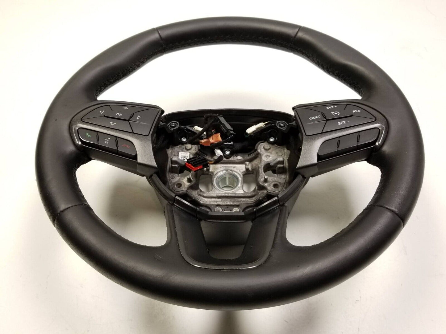 15 - 18 Dodge Challenger Steering Wheel Leather W/ Switch Button  OEM