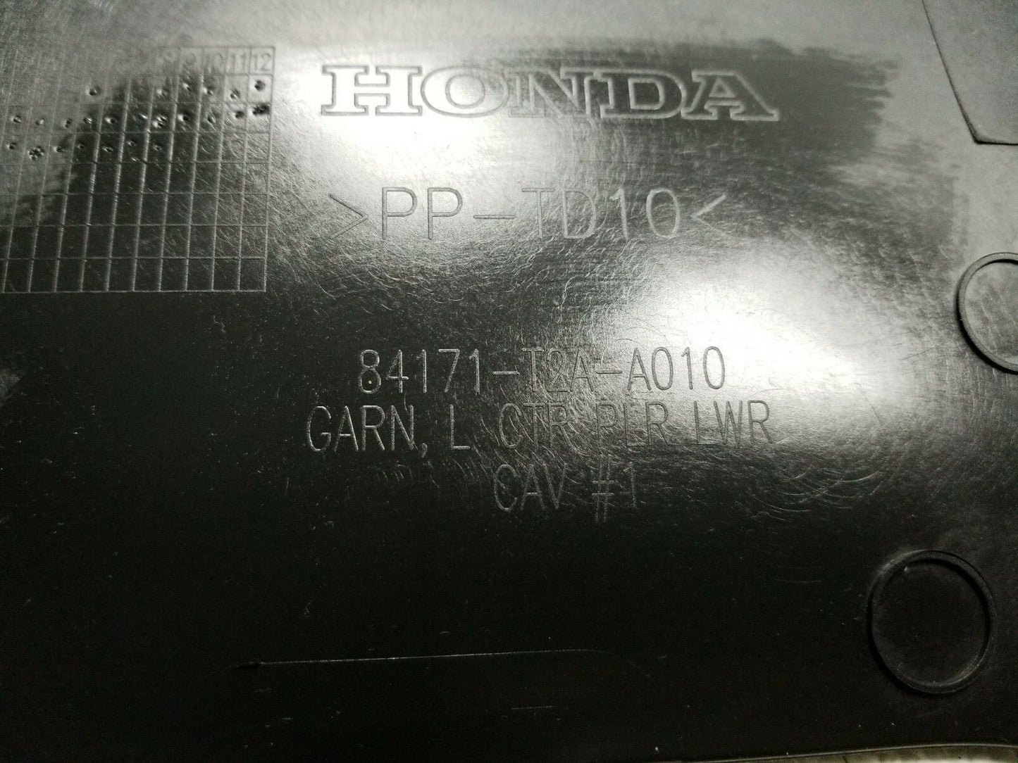 13 14 15 Honda Accord Left Driver Side B Pillar Lower Trim Panel OEM 87k Miles