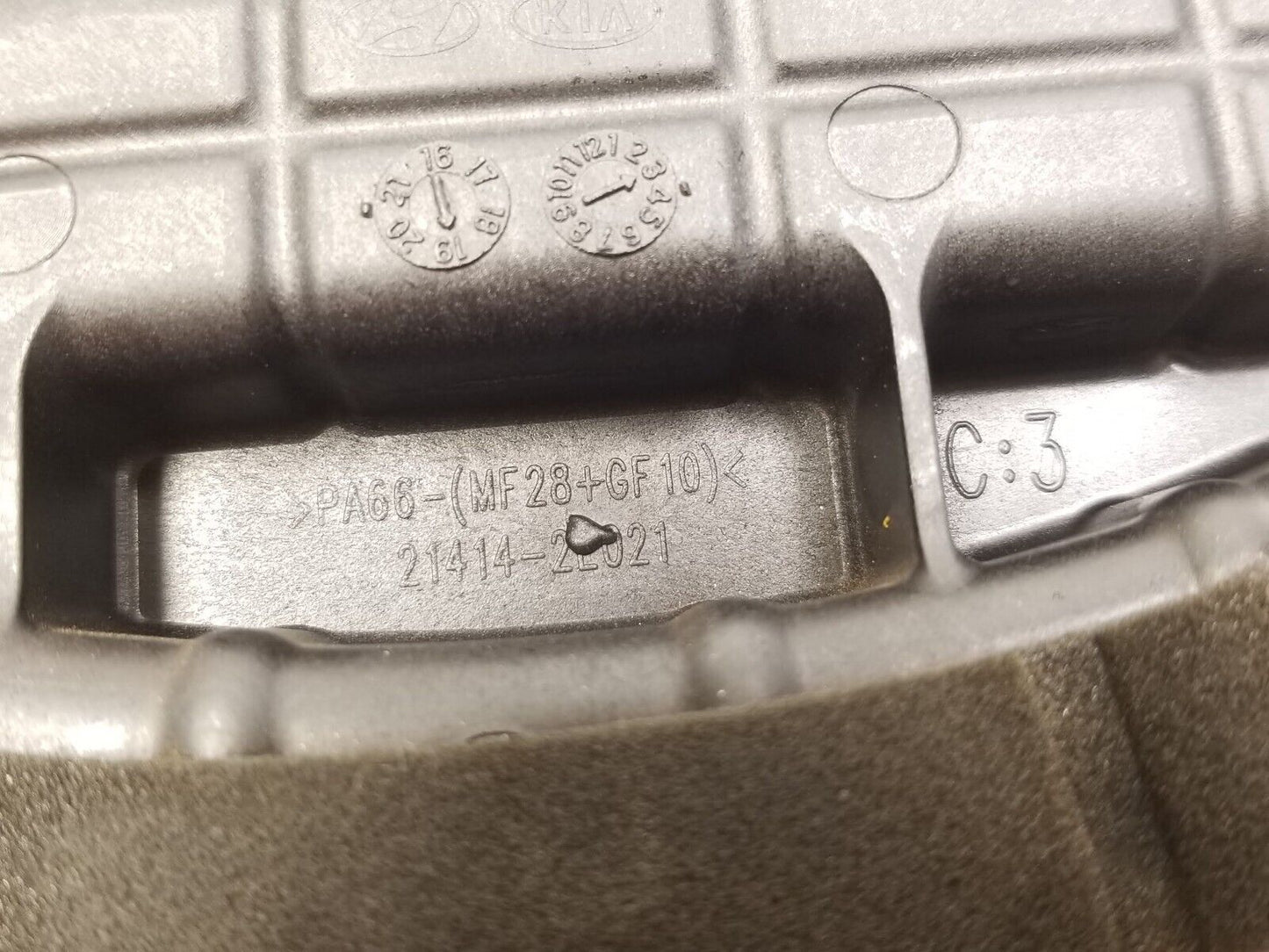 18-21 Hyundai Kona Engine Motor Oil Pan Belt Cover OEM 29k Miles