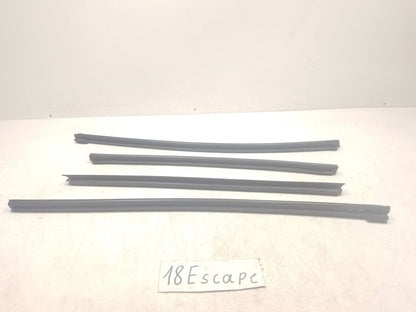 17 18 19 Ford Escape Glass Window Wetherstrip Slot Seal 4pcs OEM