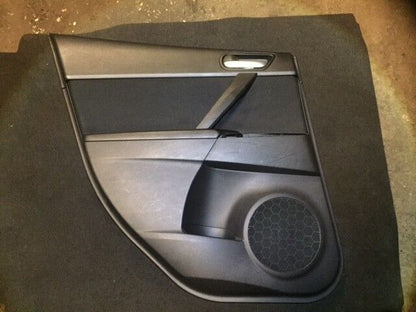 09 10 11 12 13 Mazda 3 Hatch Rear Left Door Trim Panel Driver Side OEM
