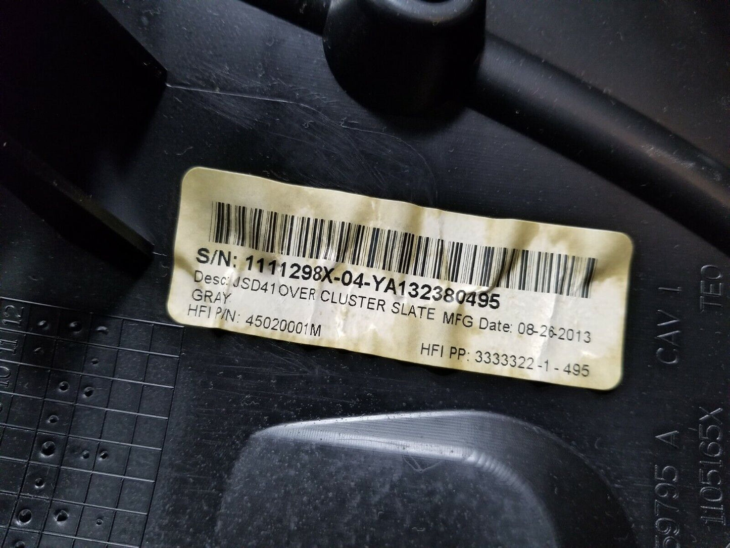 11 12 13 14 Dodge Avenger Speedometer Cluster Gauges Trim Cover OEM