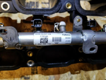 06 07 08 09 Mercury Milan 3.0l Fuel Rail W/ Intake Manifold OEM 71k