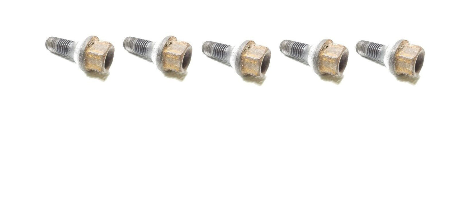 01 02 03 04 05 BMW E46 325xi Wheel Lug Nut Bolt 5pcs OEM