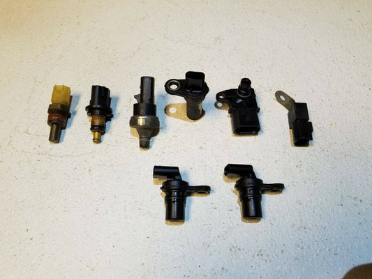 13 14 15 16 Jeep Compass 2.4 Oil Temp Crank/camshaft Map Engine Sensors 8pcs OEM