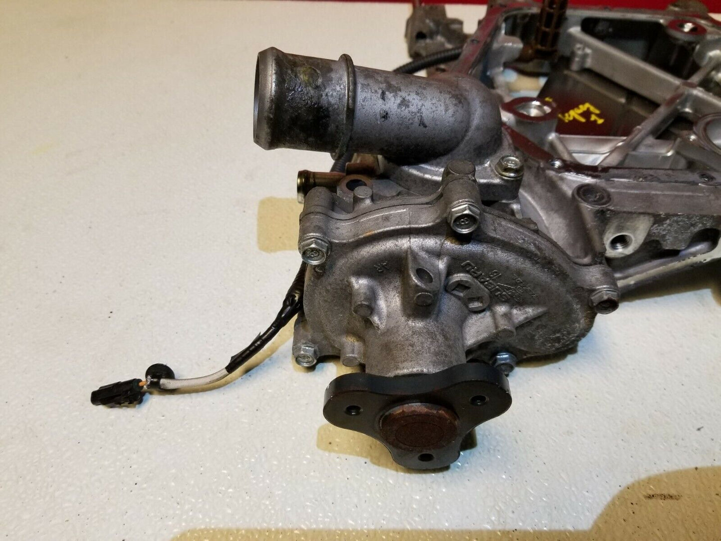 14 15 16 Subaru Forester 2.5l  Upper Oil Pan 11120aa280 OEM 43k