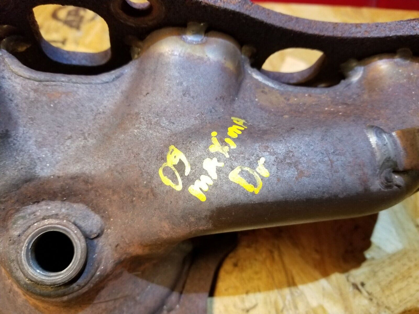 09 10 11 12 13 14 Nissan Maxima 3.5l Exhaust Manifold Left Driver Side OEM