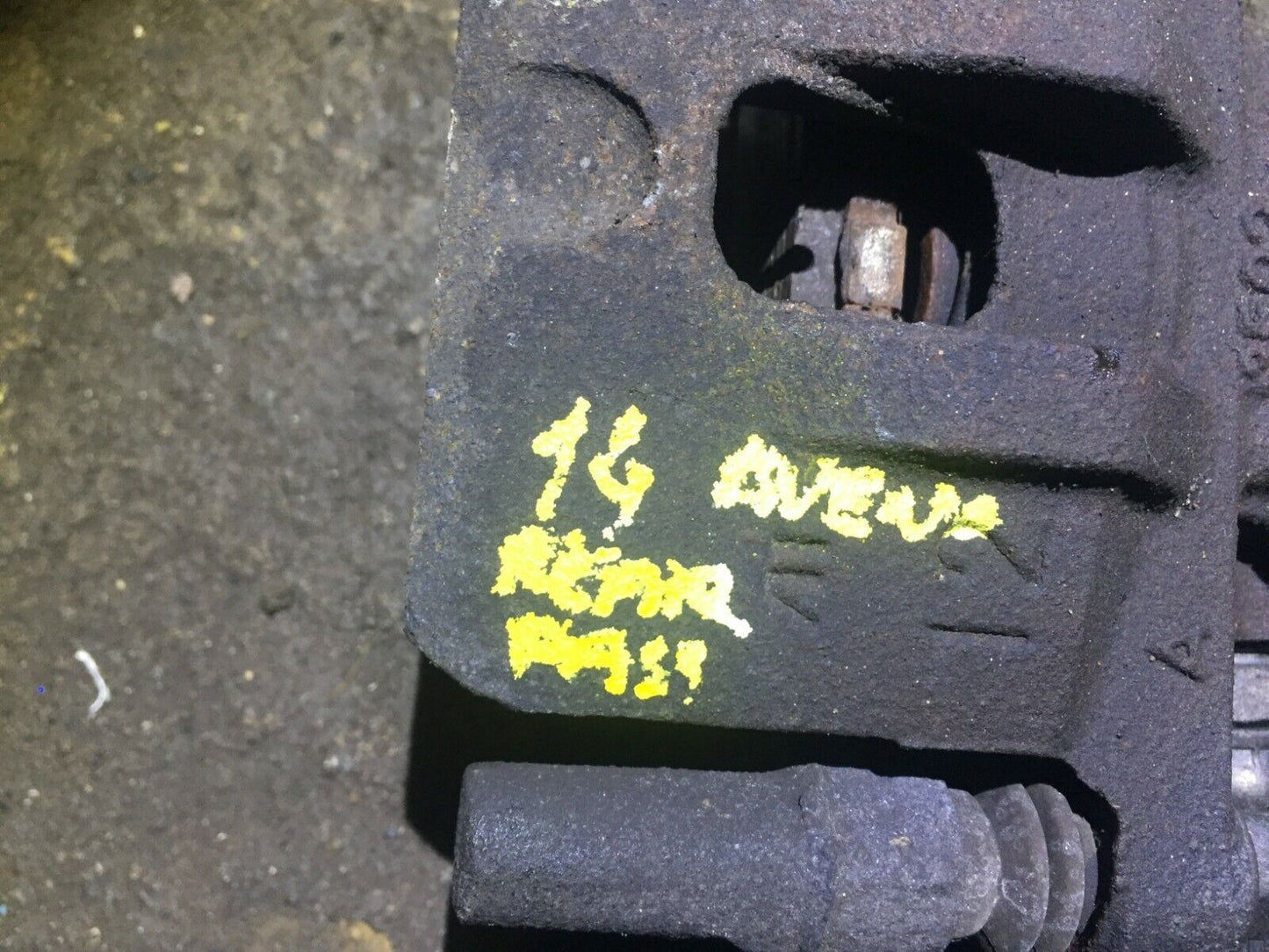 11 12 13 14 Dodge Avenger 2.4l Brake Caliper Rear Right Pass Side 84k OEM D37