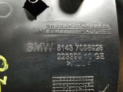 06 07 08 09 10 BMW 650i E63 Front Kick Panel Trim Passenger Side Right OEM