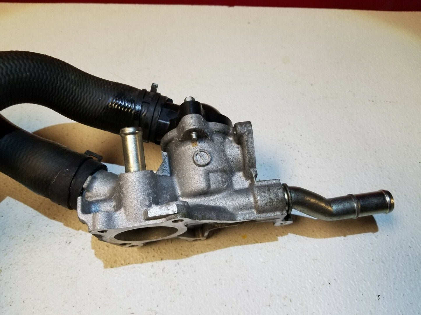 14 15 16 Mazda 3 2.0l Skyactiv Engine Thermostat Housing OEM 41k Miles