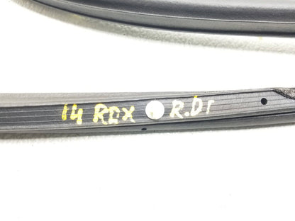 13 14 15 Acura RDX Rear Door Weatherstrip Seal Driver Side Left OEM