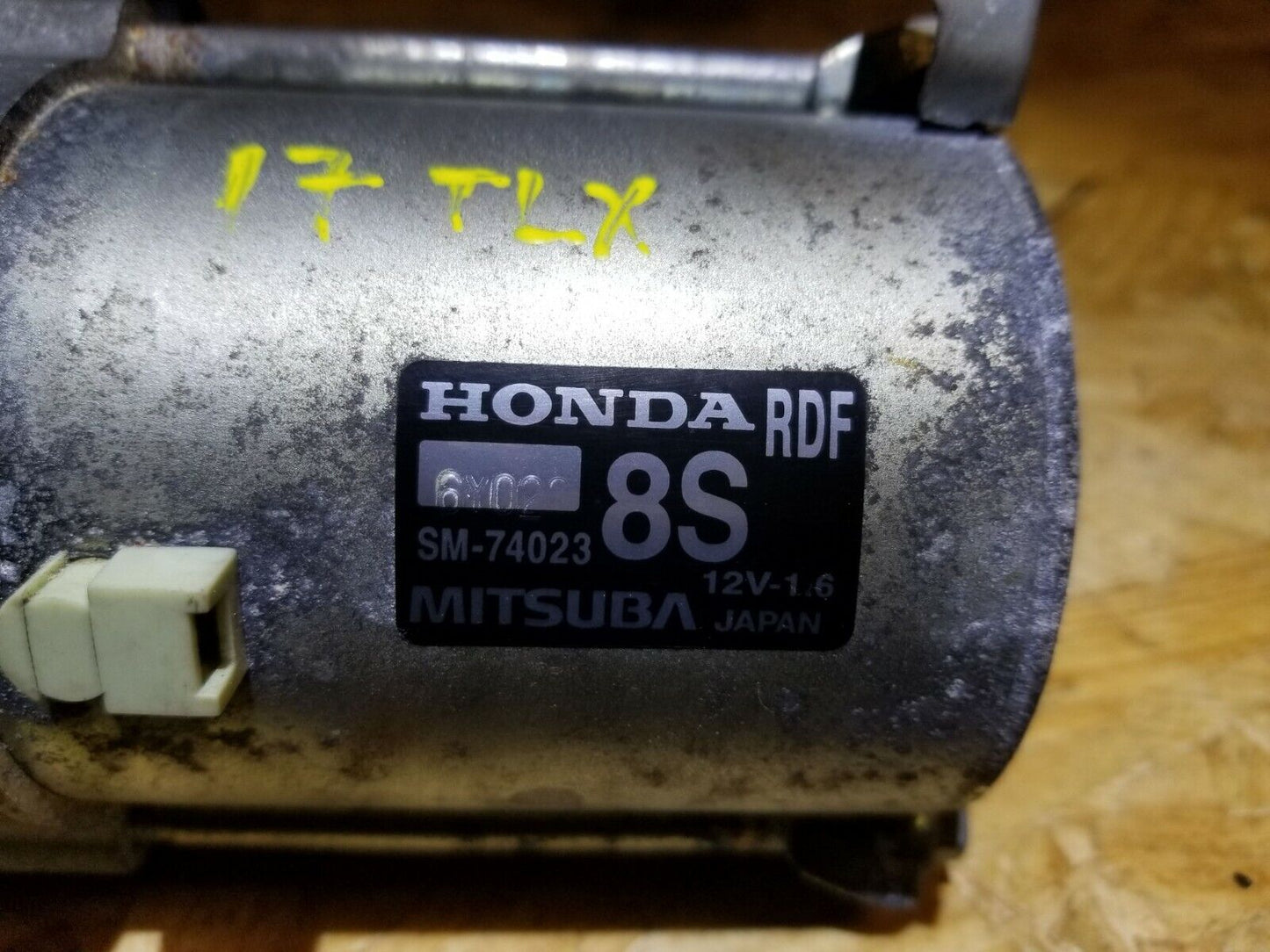 15 16 17 Acura TLX 2.4l Starter Motor OEM