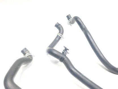 09 10 11 12 BMW 750li Radiator Coolant Return Pipe Tube Hose Line W/ Pump OEM