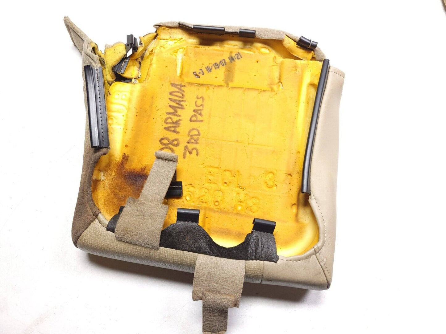 2006-2012 Nissan Armada Rear 3rd Row Seat Cushion Upper & Lower OEM