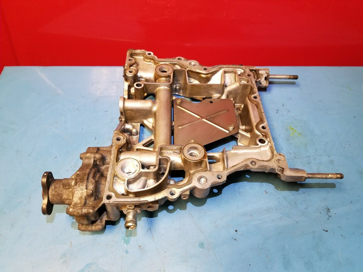 14 15 16 Subaru Forester 2.5l Engine Upper Oil Pan OEM