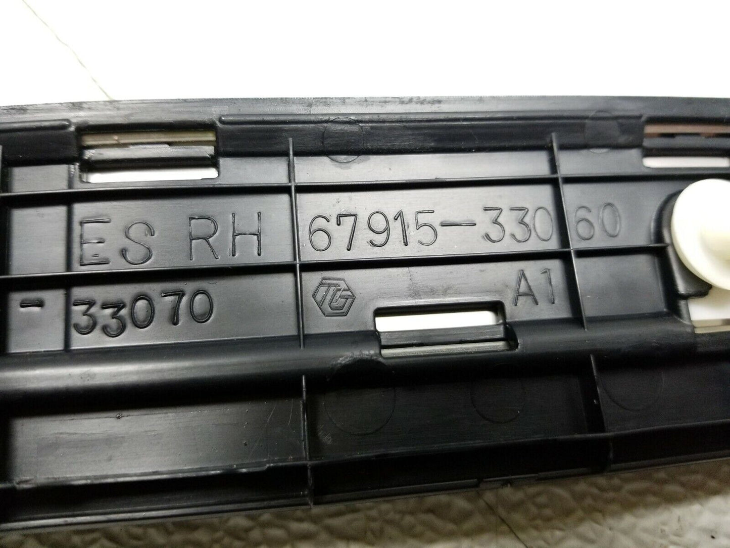 07 08 09 Lexus ES350 Rear Right Passenger Side Door Sill Scuff Plate Trim  OEM