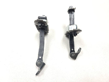 2013-2016 Genesis Coupe Door Checker Hinge Arm Stopper Left & Right Pair OEM