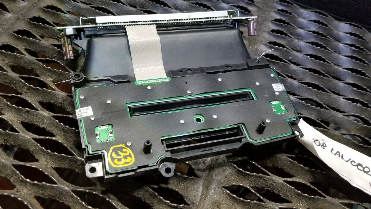 08 2008 Mitsubishi Lancer Cd Radio Am/fm Faceplate OEM #33
