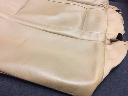 02 03 04 05 BMW 745i E65 Rear Right Passenger Side Back Upper Leather Seat OEM