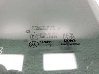 15 16 17 Jeep Renegade Rear Left Driver Door Window Glass OEM 62k Miles